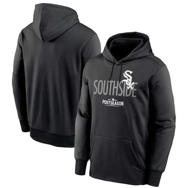 Men's Chicago White Sox Black Hoodie Men's Chicago White Sox Black Hoodie